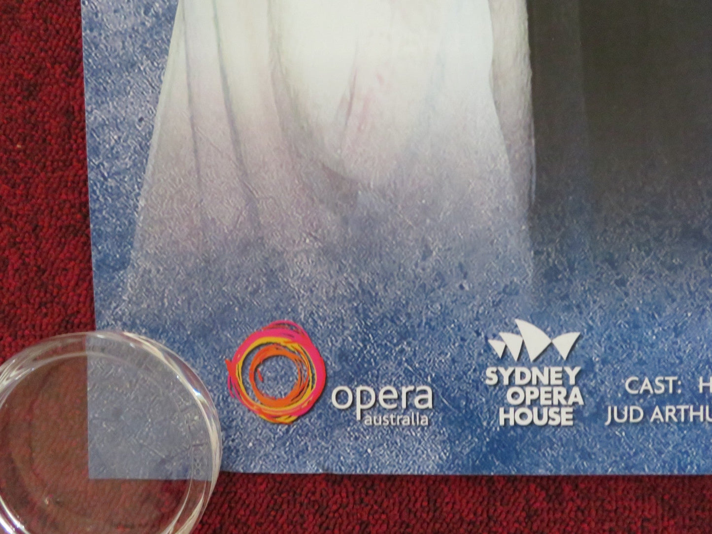 OPERA AUSTRALIA: MADAMA BUTTERFLY UK QUAD ROLLED POSTER NICOLE CAR OMURA 2012 Rendezvous Cinema Movie posters