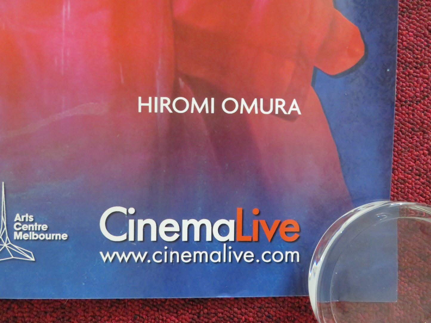 OPERA AUSTRALIA: MADAMA BUTTERFLY UK QUAD ROLLED POSTER NICOLE CAR OMURA 2012 Rendezvous Cinema Movie posters