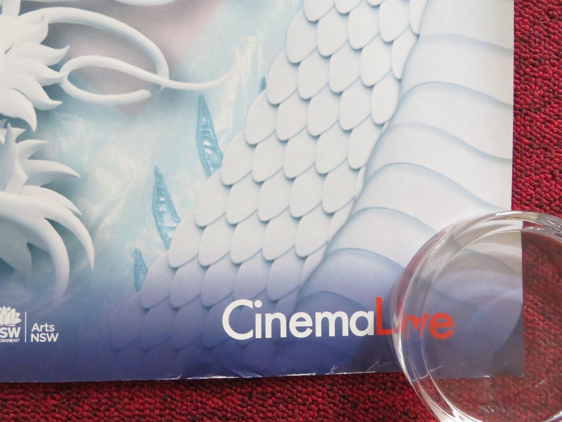 OPERA AUSTRALIA:TURANDOT ON SYDNEY HARBOUR UK QUAD (30"x 40") ROLLED POSTER 2016 Rendezvous Cinema Movie posters