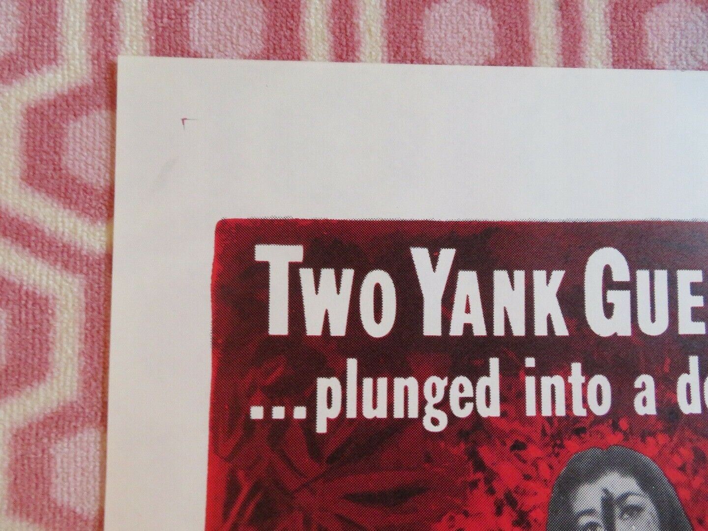 OPERATION BOTTLENECK ONE SHEET POSTER MIKO TAKA RON FOSTER NORMAN ALDEN Movie posters