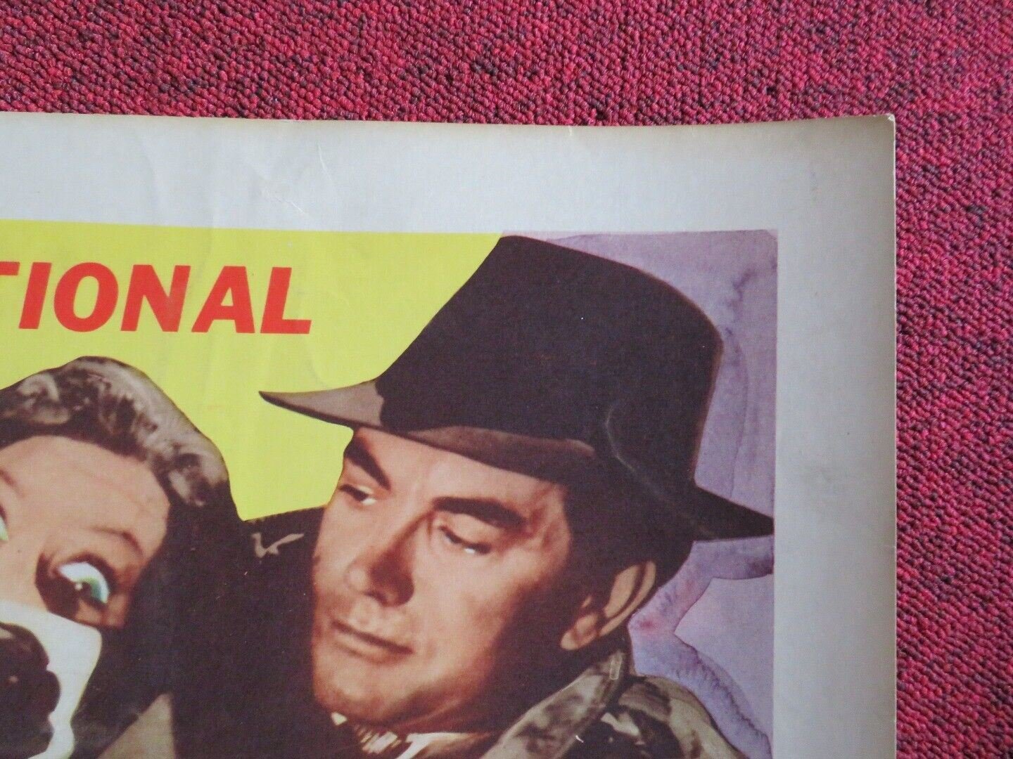 OPERATION CONSPIRACY US HALF SHEET (22"x 28") POSTER PHILIP FRIEND 1957 Movie posters