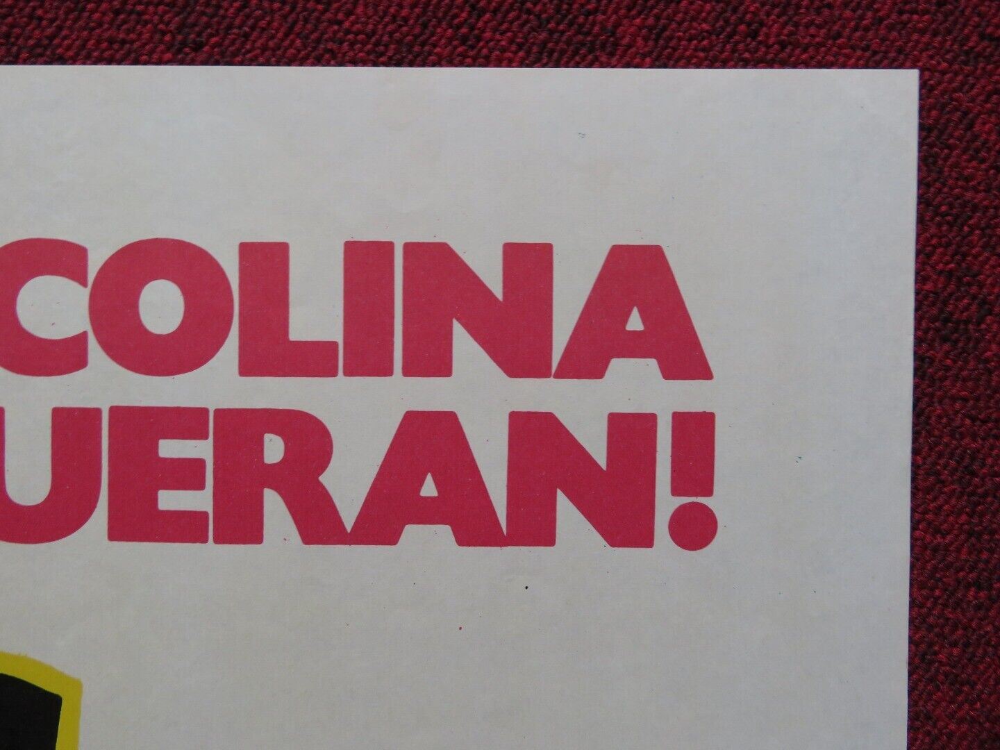 OPERATION INCHON FOLDED ARGENTINA POSTER KENNETH BLAKE ANDREW BOLDMAN - Rendezvous Cinema