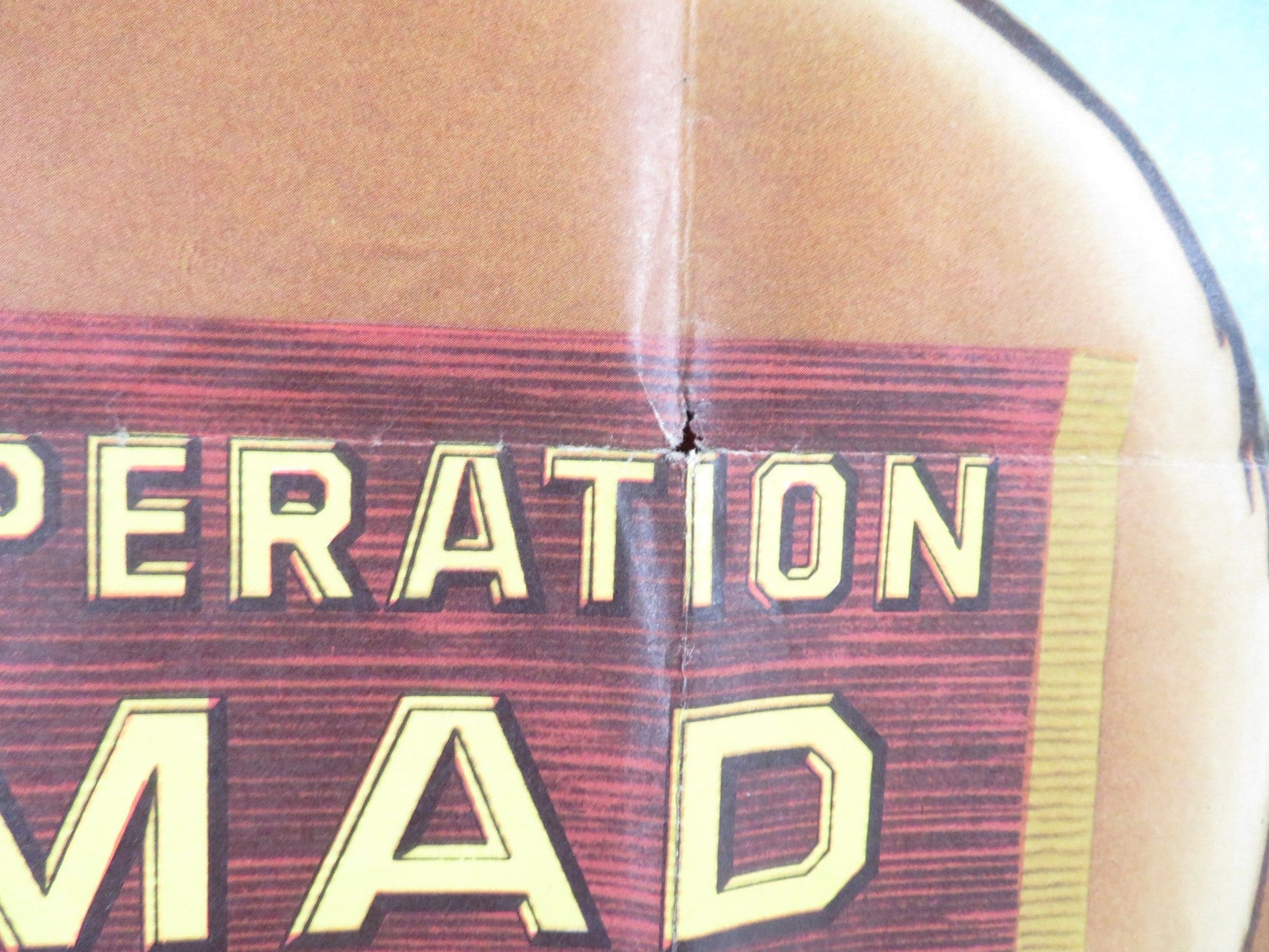 OPERATION MAD BALL FOLDED US ONE SHEET POSTER JACK LEMMON ERNIE KOVACS 1957 Rendezvous Cinema Movie posters