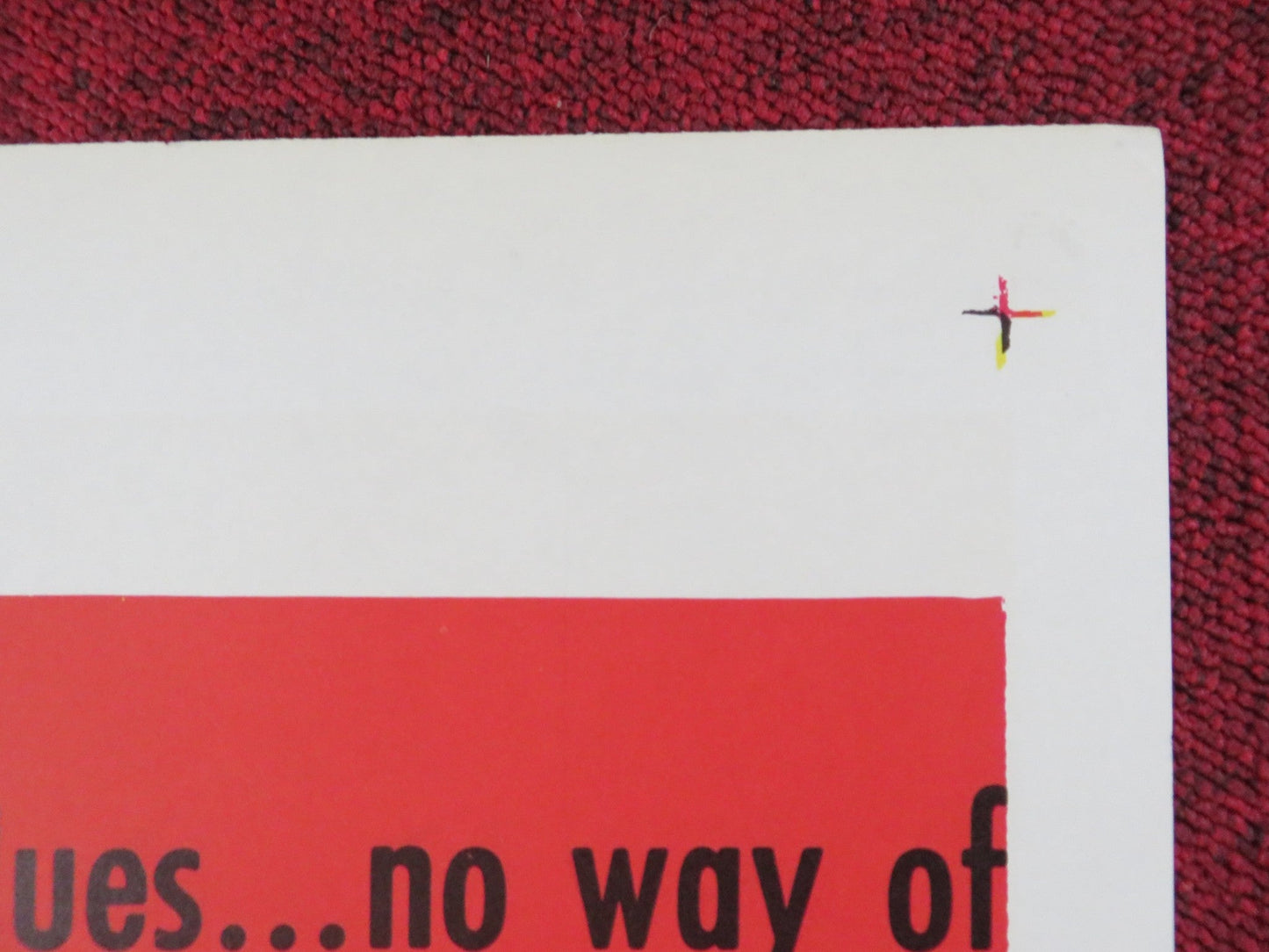 OPERATION MURDER FOLDED US ONE SHEET POSTER TOM CONWAY SANDRA DORNE 1957 Rendezvous Cinema Movie posters