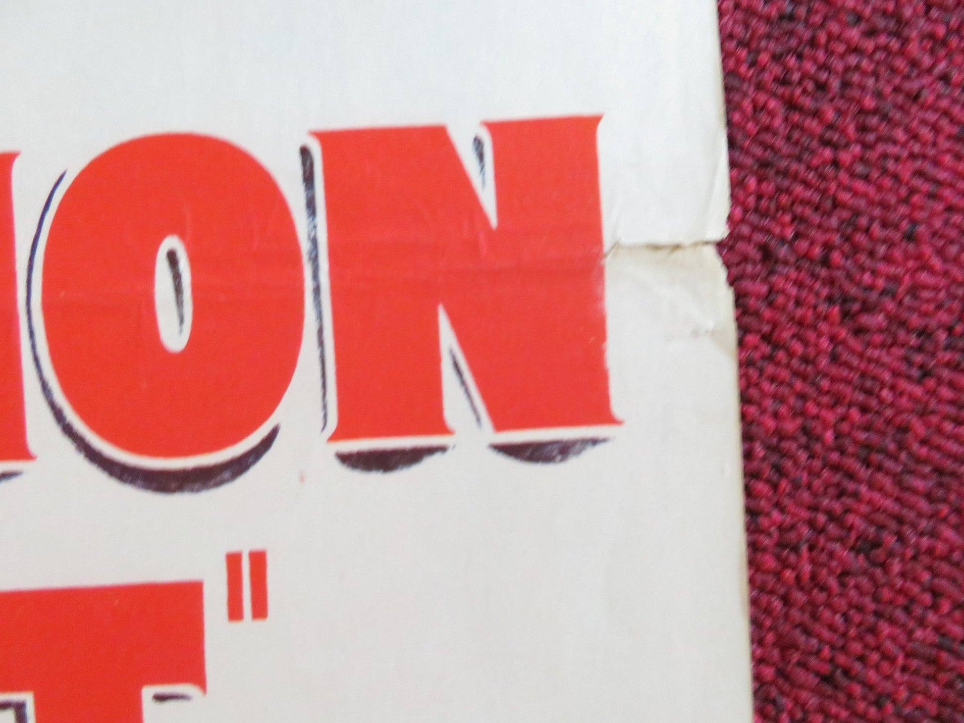 OPERATION SECRET US INSERT (14"x 36") POSTER CORNEL WILDE STEVE COCHRAN 1952 Rendezvous Cinema Movie posters