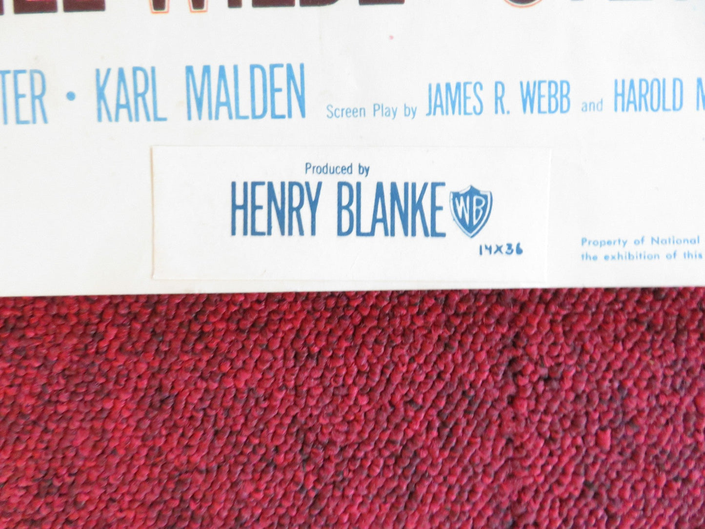 OPERATION SECRET US INSERT (14"x 36") POSTER CORNEL WILDE STEVE COCHRAN 1952 Rendezvous Cinema Movie posters