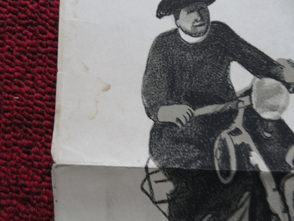 OPERATION ST. PETERS FOLDED ARGENTINA ONE SHEET POSTER LANDO BUZZANCA 1967 Rendezvous Cinema Movie posters