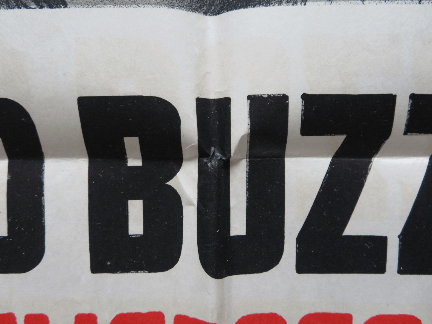 OPERATION ST. PETERS FOLDED ARGENTINA ONE SHEET POSTER LANDO BUZZANCA 1967 Rendezvous Cinema Movie posters