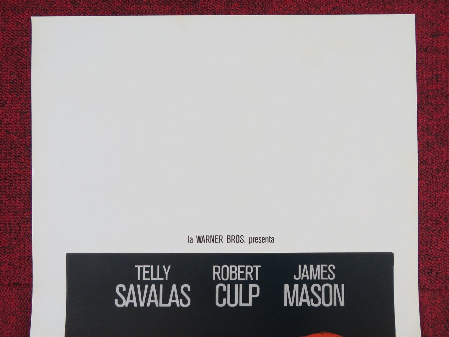 OPERAZIONE SIEGFRIED ITALIAN LOCANDINA POSTER TELLY SAVALAS ROBERT CULP 1975 Rendezvous Cinema Movie posters