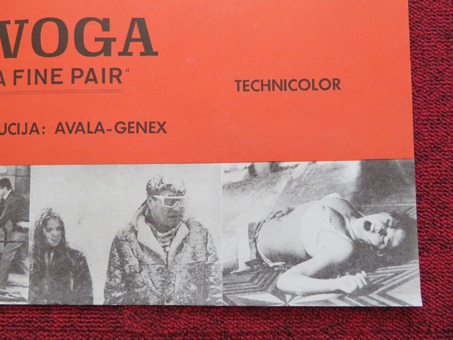 OPLJACKAJ BLIZNJEGA SVOGA / A FINE PAIR YUGOSLAVIAN (19"x 27.5") POSTER 1968 Movie posters