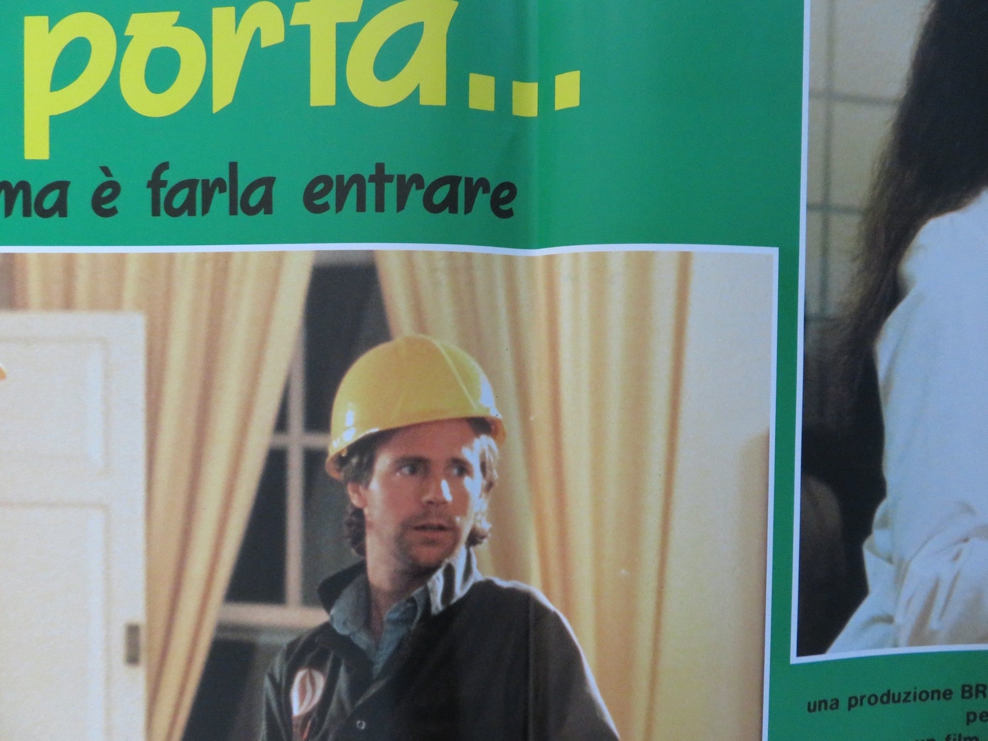 OPPORTUNITY KNOCKS - E ITALIAN FOTOBUSTA POSTER DANA CARVEY ROBERT LOGGIA 1990 Rendezvous Cinema Movie posters