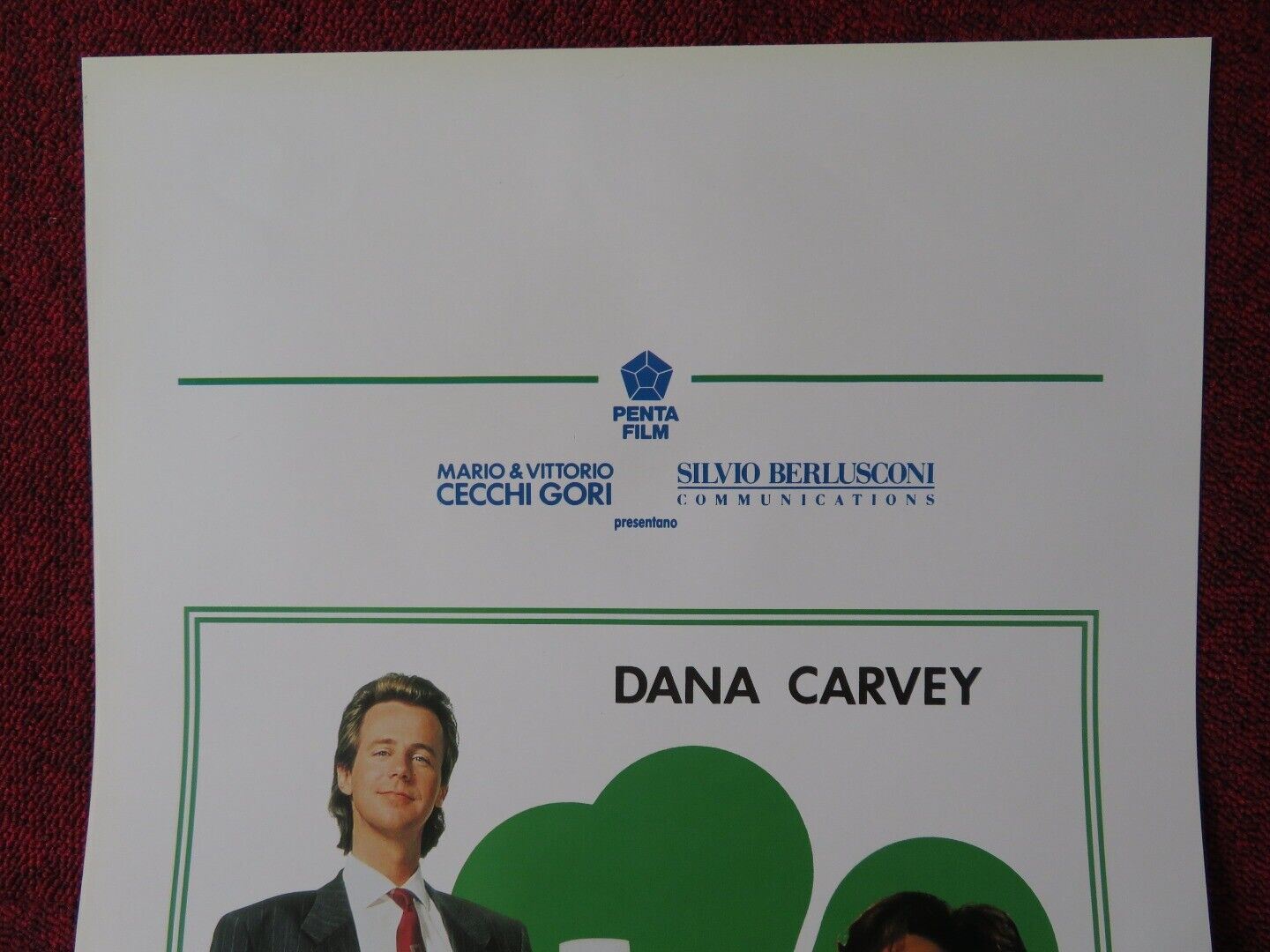 OPPORTUNITY KNOCKS ITALIAN LOCANDINA (27.5"x13") POSTER DANA CARVEY 1992 Movie posters