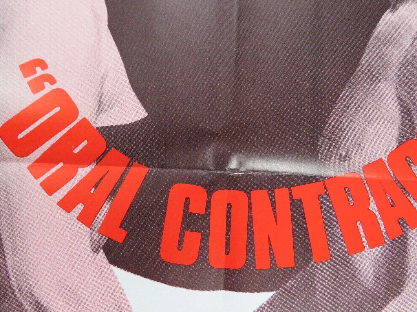 ORAL CONTRACT FOLDED US ONE SHEET POSTER 1970'S/1980'S - Rendezvous Cinema