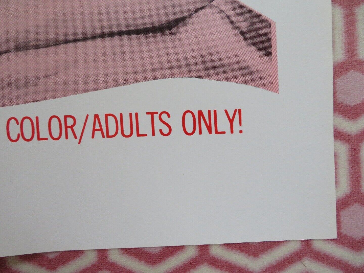 ORAL CONTRACT FOLDED US ONE SHEET POSTER 1970'S/1980'S - Rendezvous Cinema