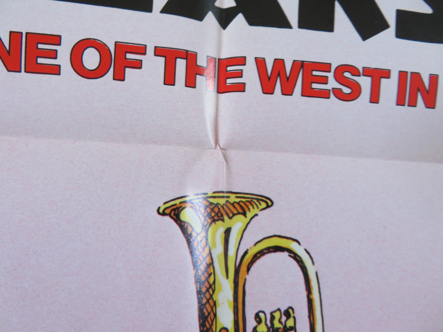 ORCHESTRA REHEARSAL FOLDED US ONE SHEET POSTER BALDUIN BAAS CLARA COLOSIMO 1978 Rendezvous Cinema Movie posters