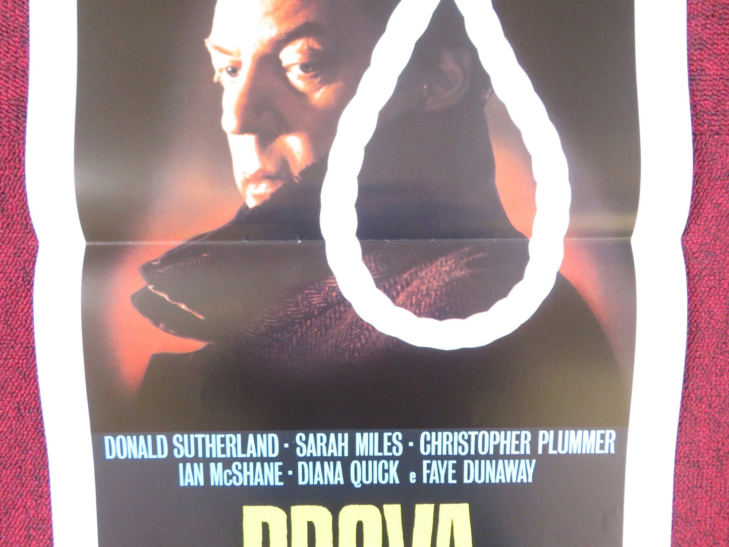 ORDEAL BY INNOCENCE ITALIAN LOCANDINA POSTER CANNON DONALD SUTHERLAND 1984 Rendezvous Cinema Movie posters