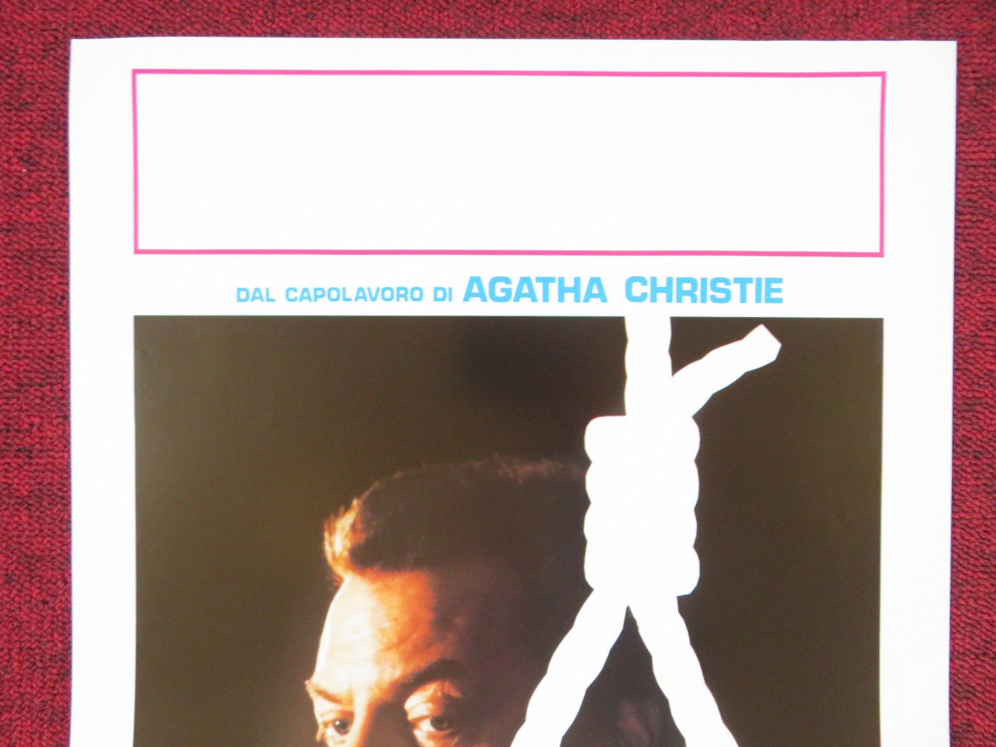 ORDEAL BY INNOCENCE ITALIAN LOCANDINA POSTER CANNON DONALD SUTHERLAND 1984 Rendezvous Cinema Movie posters