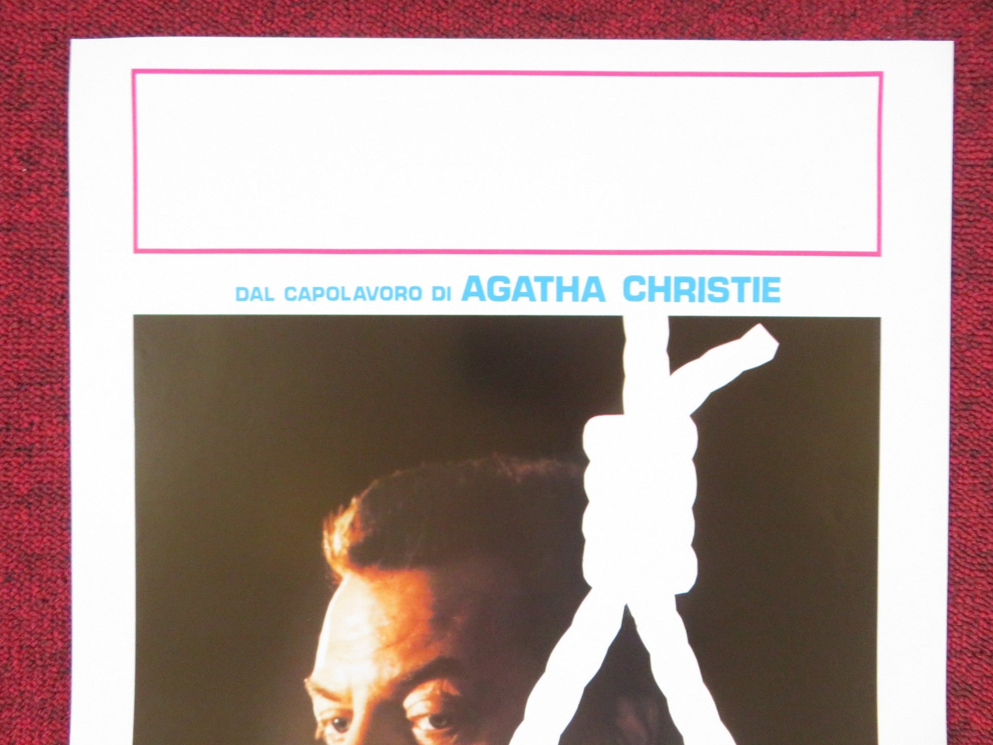 ORDEAL BY INNOCENCE ITALIAN LOCANDINA POSTER CANNON DONALD SUTHERLAND 1984 Rendezvous Cinema Movie posters