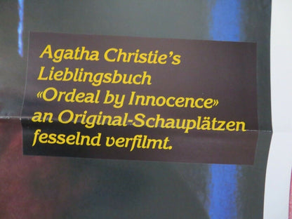 ORDEAL OF INNOCENCE US ONE SHEET POSTER AGATHA CHRISTIE 1984 Movie posters