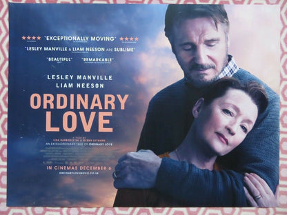 ORDINARY LOVE QUAD (30"x 40") ROLLED POSTER LESLEY MANVILLE LIAM NEESON 2019 Movie posters