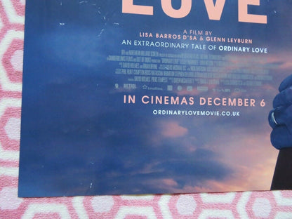 ORDINARY LOVE QUAD (30"x 40") ROLLED POSTER LESLEY MANVILLE LIAM NEESON 2019 Movie posters