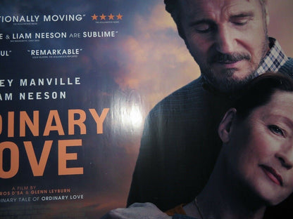 ORDINARY LOVE QUAD (30"x 40") ROLLED POSTER LESLEY MANVILLE LIAM NEESON 2019 Movie posters