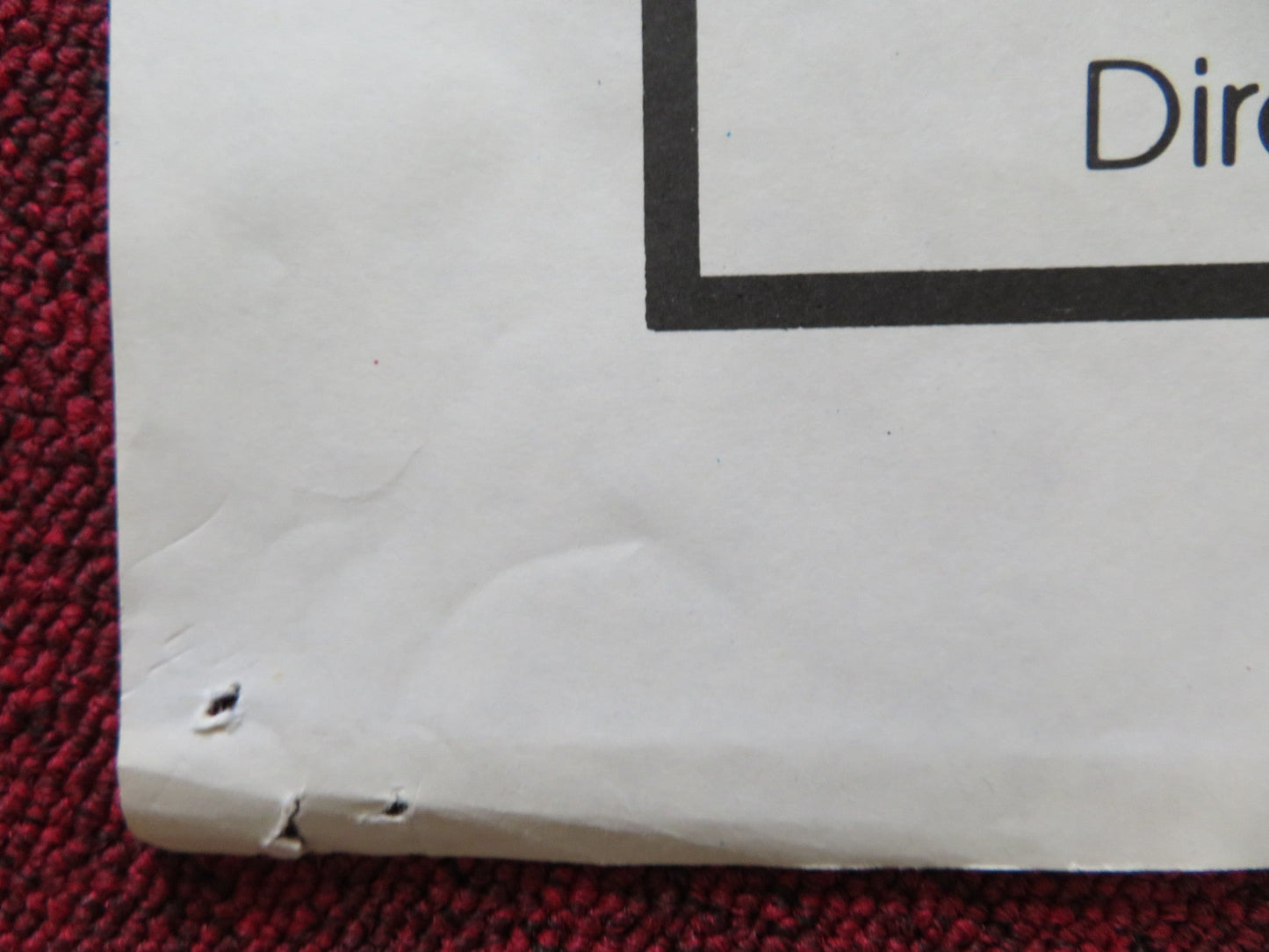 ORDINARY PEOPLE UK QUAD POSTER FOLDED DONALD SUTHERLAND MARY TYLER 1980 Rendezvous Cinema Movie posters