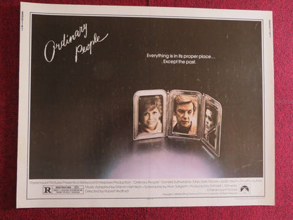 ORDINARY PEOPLE US HALF SHEET (22"x 28") POSTER DONALD SUTHERLAND 1980 - Rendezvous Cinema