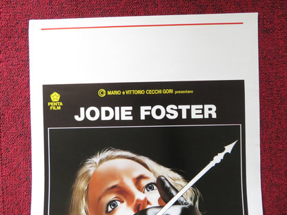 ORE CONTATE / CATCHFIRE ITALIAN LOCANDINA POSTER JODIE FOSTER DENNIS HOPPER 1990 Rendezvous Cinema Movie posters