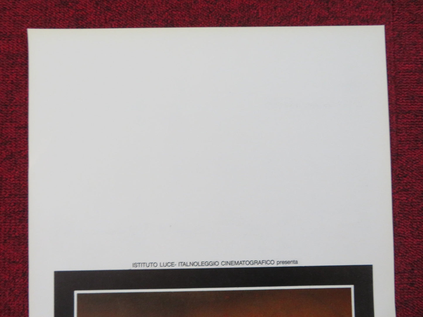 ORFEO ITALIAN LOCANDINA POSTER GINO QUILICO AUDREY MICHAEL 1985 Rendezvous Cinema Movie posters