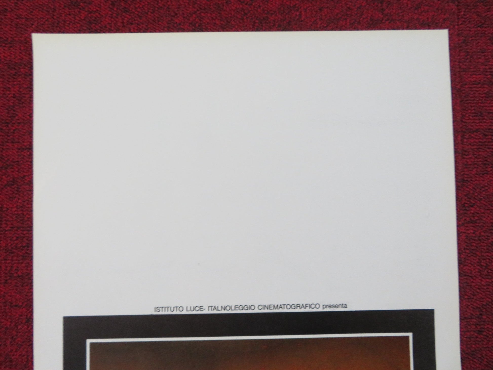 ORFEO ITALIAN LOCANDINA POSTER GINO QUILICO AUDREY MICHAEL 1985 Rendezvous Cinema Movie posters