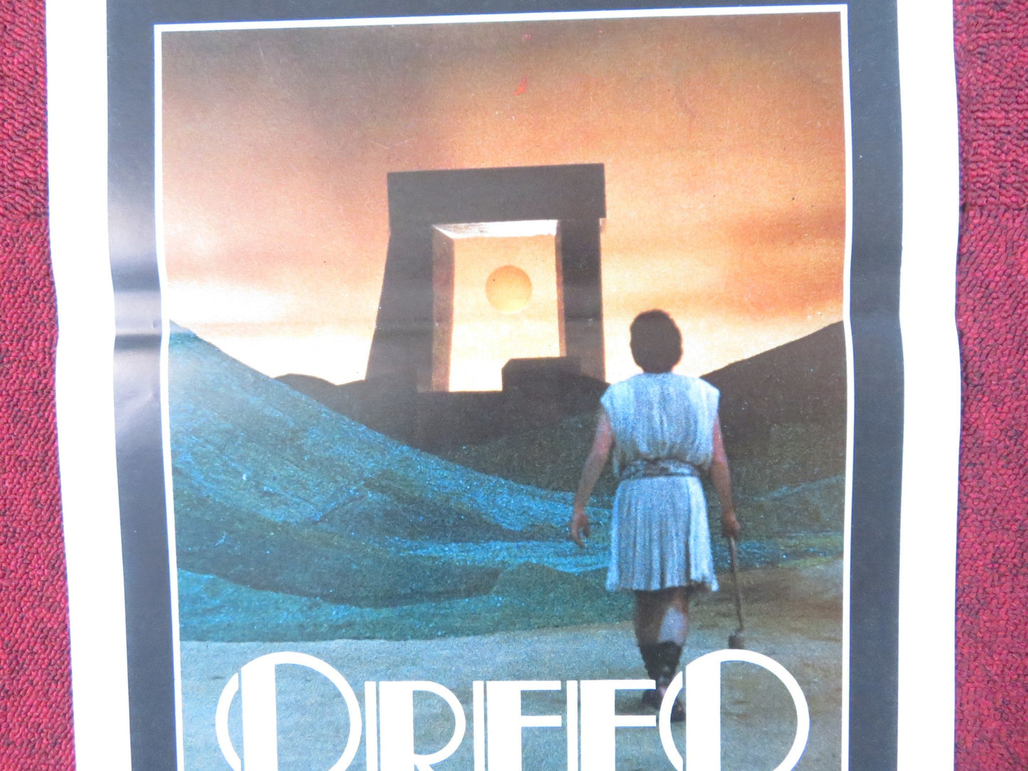 ORFEO ITALIAN LOCANDINA POSTER GINO QUILICO AUDREY MICHAEL 1985 Rendezvous Cinema Movie posters
