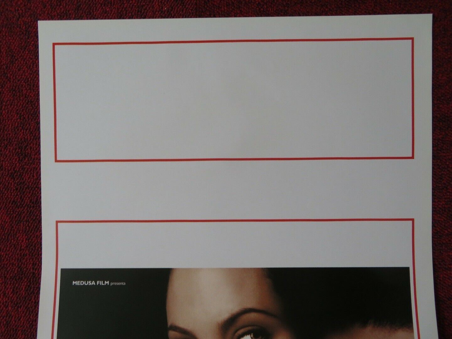 ORIGINAL SIN ITALIAN LOCANDINA (27.5"x13") POSTER ANGELINA JOLIE 2001 Movie posters