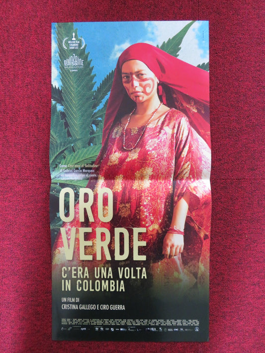 ORO VERDE C'ERA UNA VOLTA IN COLUMBIA ITALIAN LOCANDINA POSTER MARTINEZ 2018 Rendezvous Cinema Movie posters
