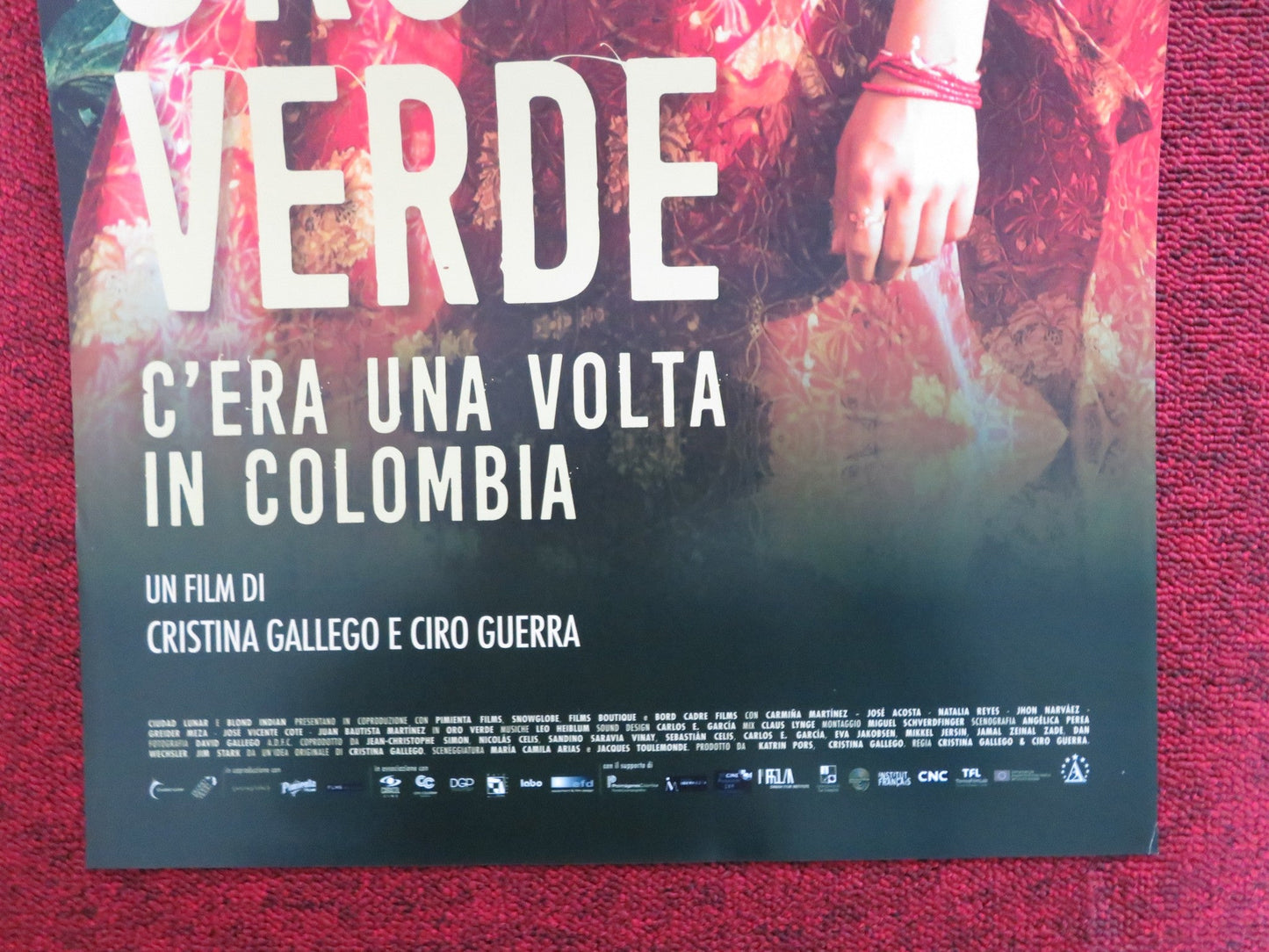 ORO VERDE C'ERA UNA VOLTA IN COLUMBIA ITALIAN LOCANDINA POSTER MARTINEZ 2018 Rendezvous Cinema Movie posters