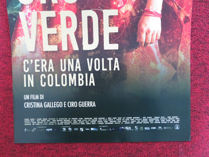 ORO VERDE C'ERA UNA VOLTA IN COLUMBIA ITALIAN LOCANDINA POSTER MARTINEZ 2018 Rendezvous Cinema Movie posters