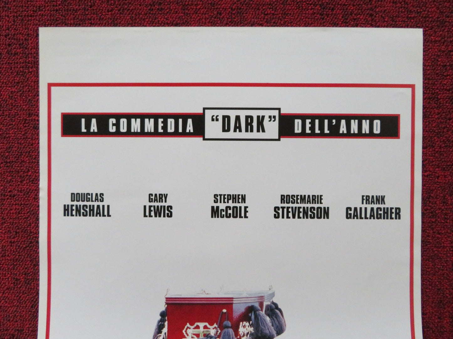 ORPHANS ITALIAN LOCANDINA POSTER DOUGLAS HENSHALL GARY LEWIS 1998 Rendezvous Cinema Movie posters