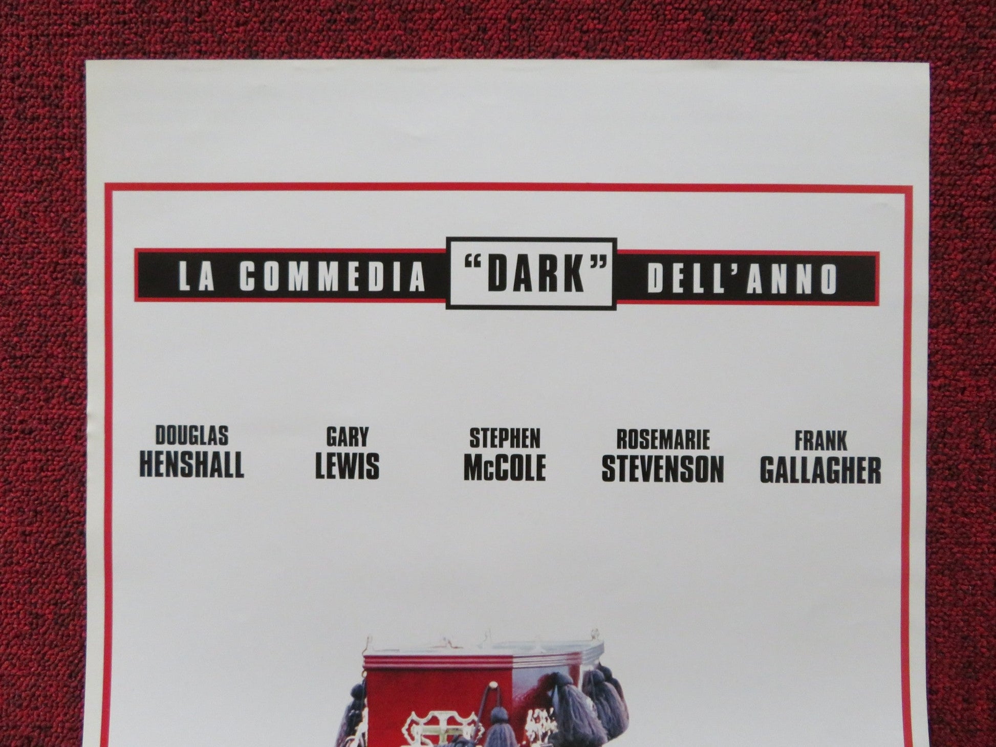 ORPHANS ITALIAN LOCANDINA POSTER DOUGLAS HENSHALL GARY LEWIS 1998 Rendezvous Cinema Movie posters