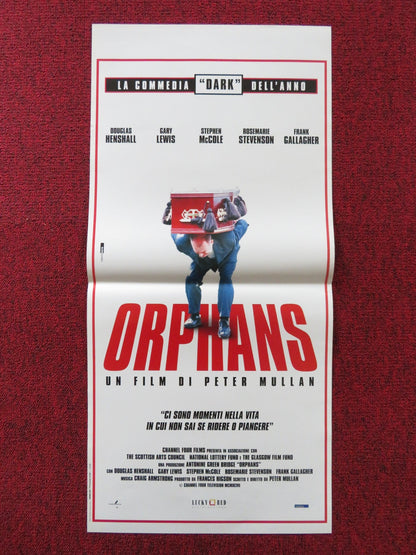 ORPHANS ITALIAN LOCANDINA POSTER DOUGLAS HENSHALL GARY LEWIS 1998 Rendezvous Cinema Movie posters