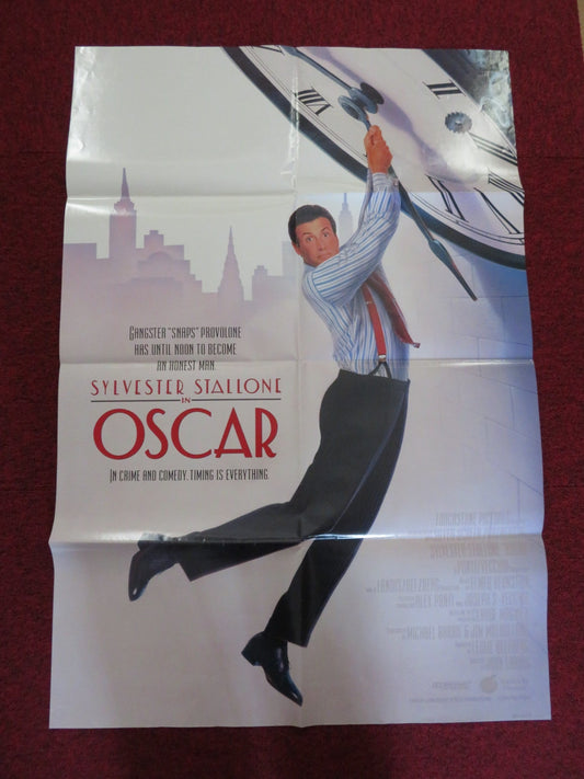 OSCAR FOLDED US ONE SHEET POSTER SYLVESTER STALLONE PETER RIEGERT 1991 Rendezvous Cinema Movie posters