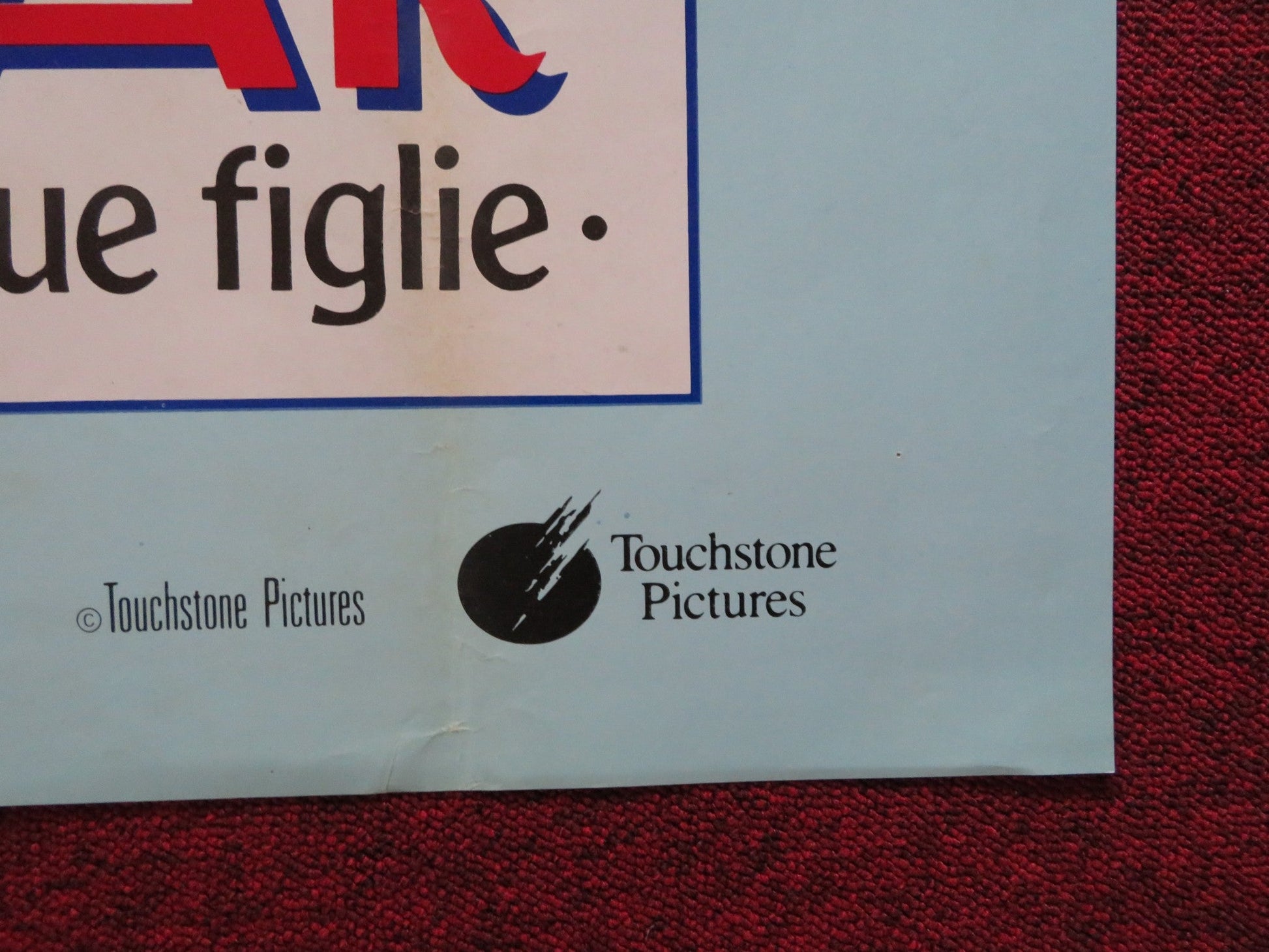 OSCAR ITALIAN FOGLIO POSTER SYLVESTER STALLONE PETER RIEGERT 1991 Rendezvous Cinema Movie posters