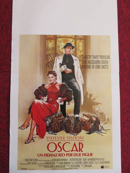 OSCAR ITALIAN LOCANDINA (27.5"x13") POSTER STALLONE 1991 Movie posters