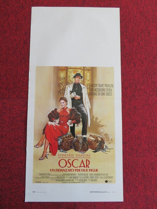 OSCAR ITALIAN LOCANDINA (27.5"x13") POSTER STALLONE 1991 Movie posters