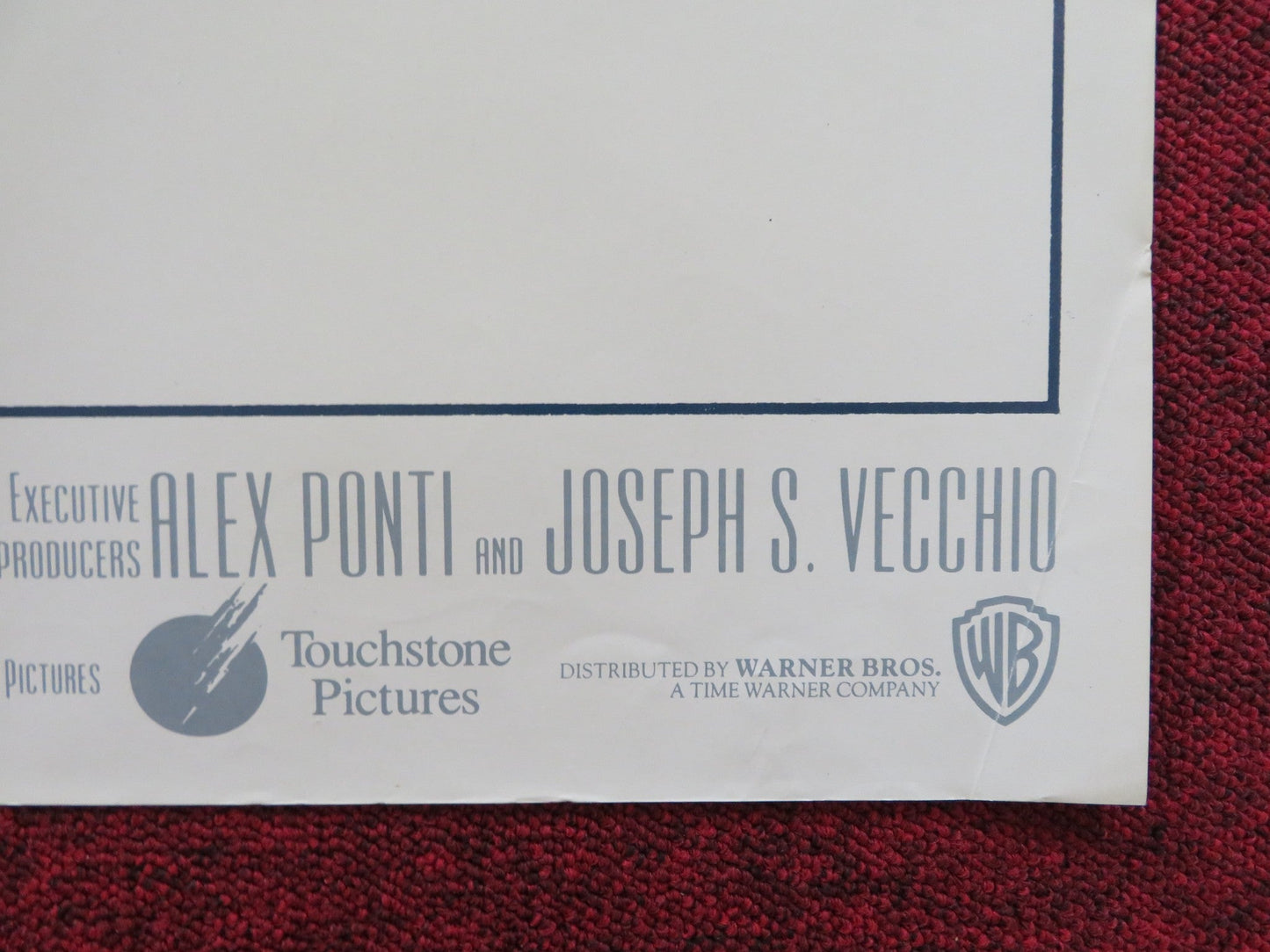 OSCAR UK QUAD POSTER FOLDED SYLVESTER STALLONE PETER RIEGERT 1991 Rendezvous Cinema Movie posters