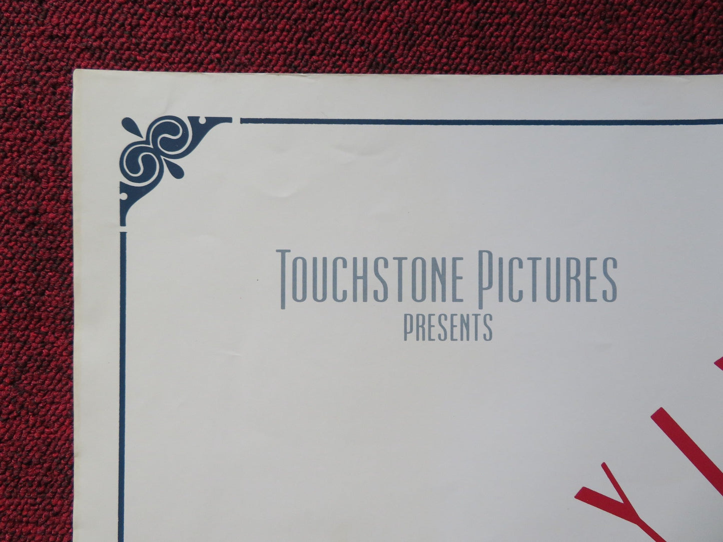 OSCAR UK QUAD POSTER FOLDED SYLVESTER STALLONE PETER RIEGERT 1991 Rendezvous Cinema Movie posters