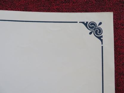 OSCAR UK QUAD POSTER FOLDED SYLVESTER STALLONE PETER RIEGERT 1991 Rendezvous Cinema Movie posters