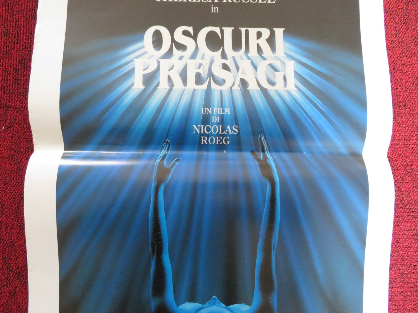 OSCURI PRESAGI ITALIAN LOCANDINA POSTER THERESA RUSSEL MARK HARMON 1991 Rendezvous Cinema Movie posters