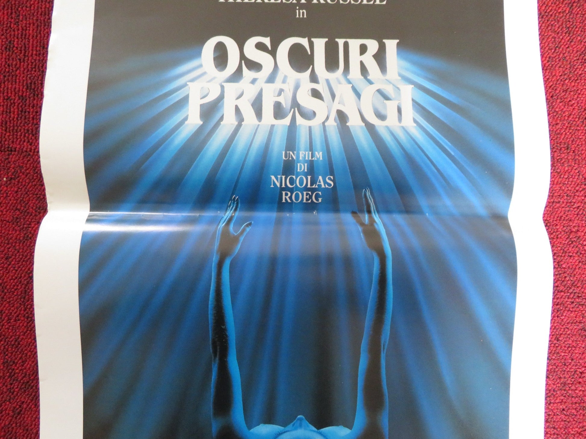 OSCURI PRESAGI ITALIAN LOCANDINA POSTER THERESA RUSSEL MARK HARMON 1991 Rendezvous Cinema Movie posters