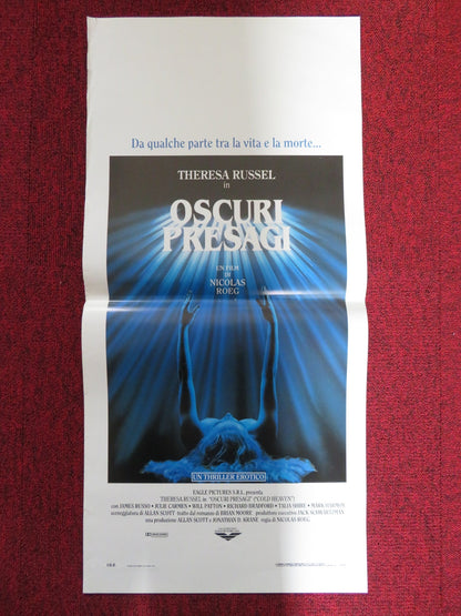 OSCURI PRESAGI ITALIAN LOCANDINA POSTER THERESA RUSSEL MARK HARMON 1991 Rendezvous Cinema Movie posters
