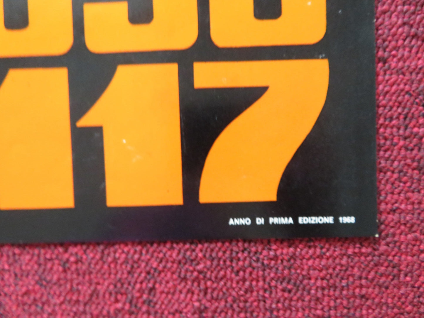 OSS 117 MURDER FOR SALE - A ITALIAN FOTOBUSTA POSTER DOUBLE AGENT GAVIN 1968 Rendezvous Cinema Movie posters